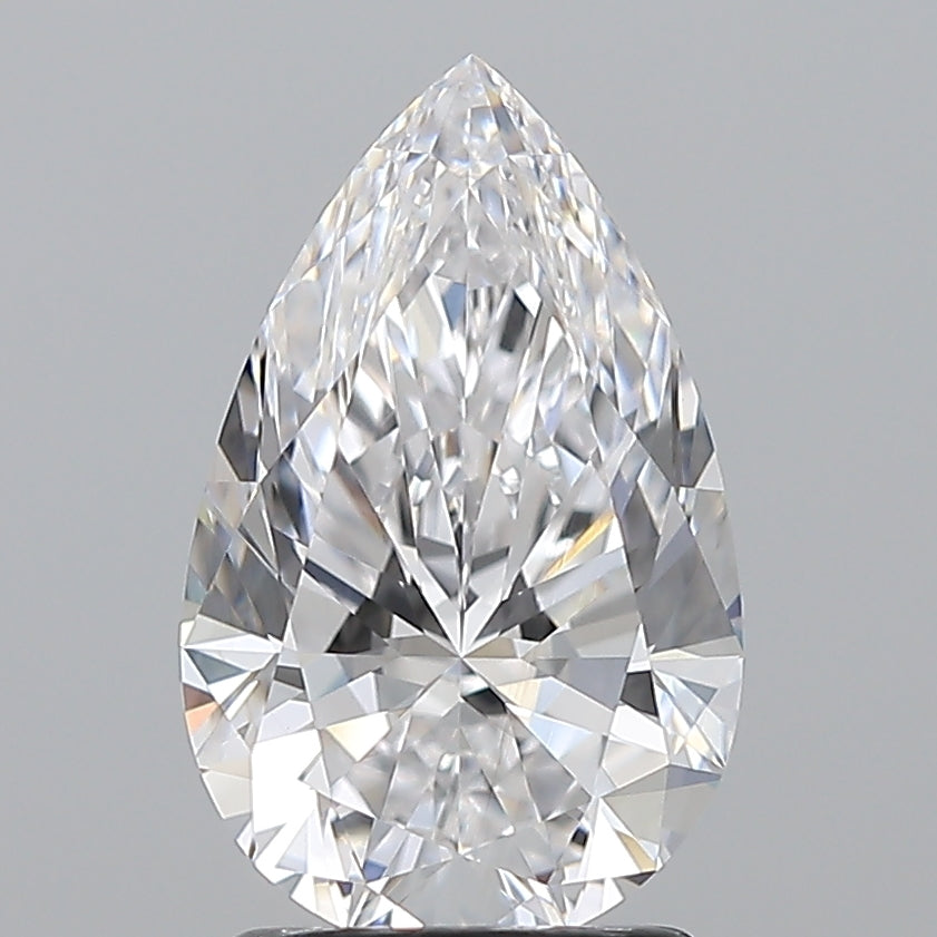 2.01ct Pear Natural Diamond — E VS1, GIA Certified