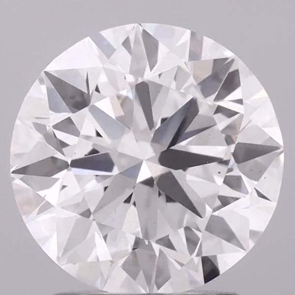 2.86ct Round, D VS2 — IGI