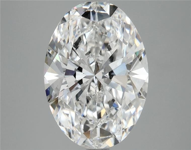 3.9ct Oval, D VS1 — IGI