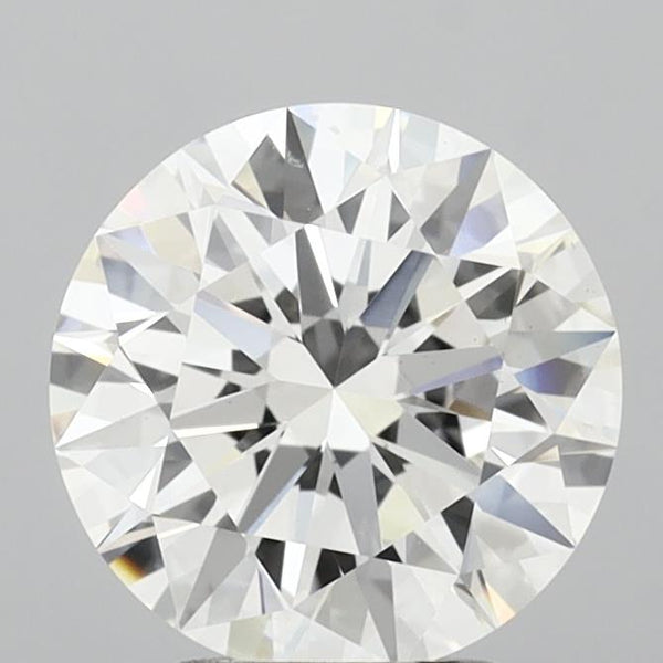 3.08ct Round Lab-Grown Diamond — F VVS2, IGI Certified