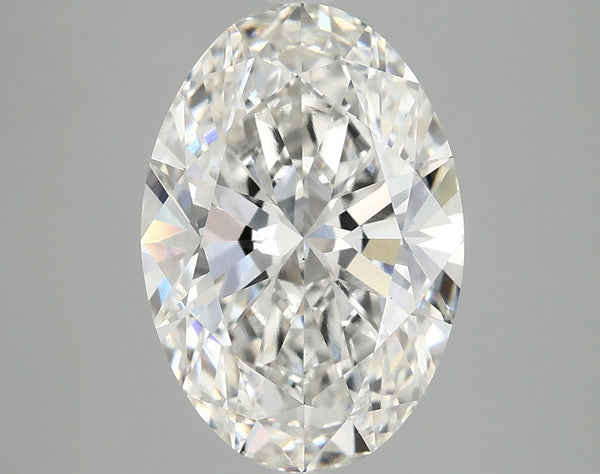 3.67ct Oval, F VS1 — IGI