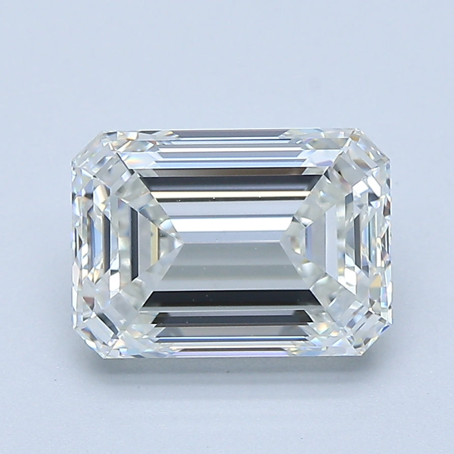 2.5ct Emerald Natural Diamond — G VS1, GIA Certified