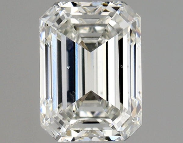 1.01ct EMERALD, I SI1 — GIA