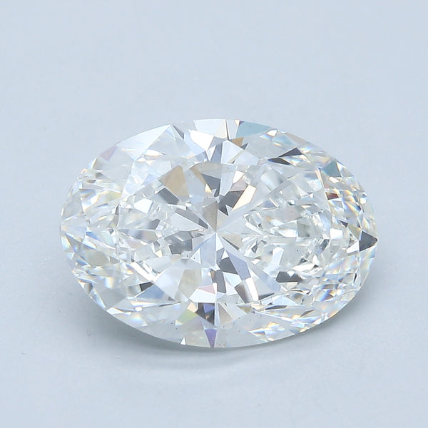 5.08ct Oval, F VS2 — IGI