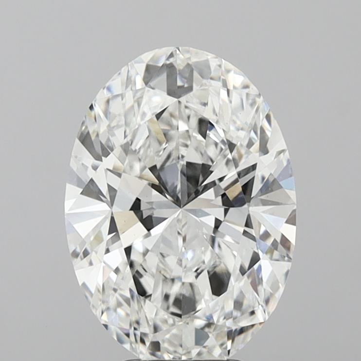 5.09ct Oval, F VS1 — IGI