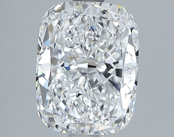 2.2ct CUSHION, D VVS2 — GIA