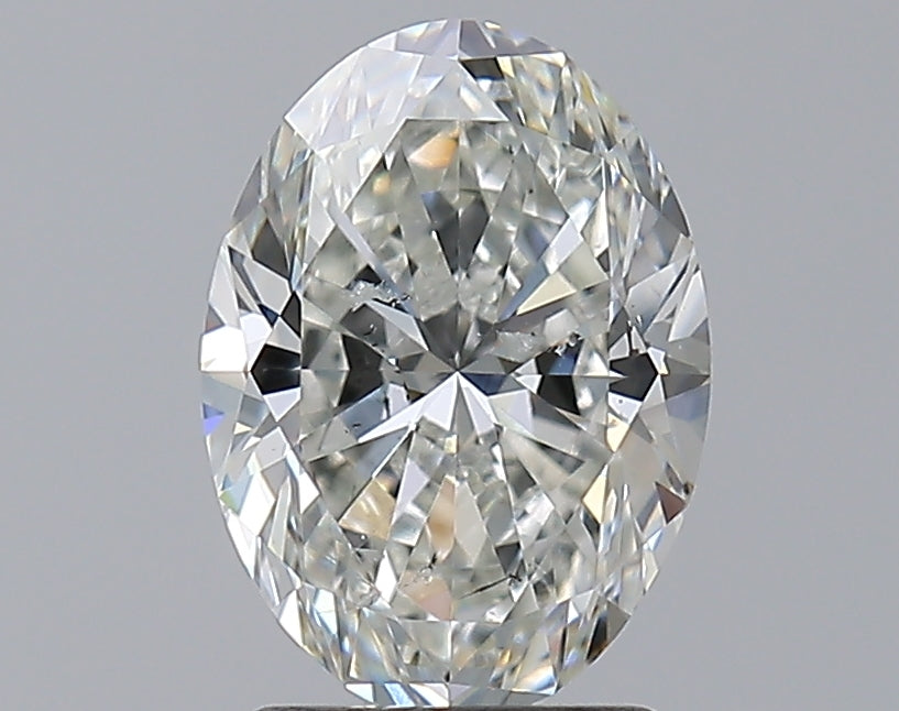 2.01ct Oval Natural Diamond — H SI2, GIA Certified