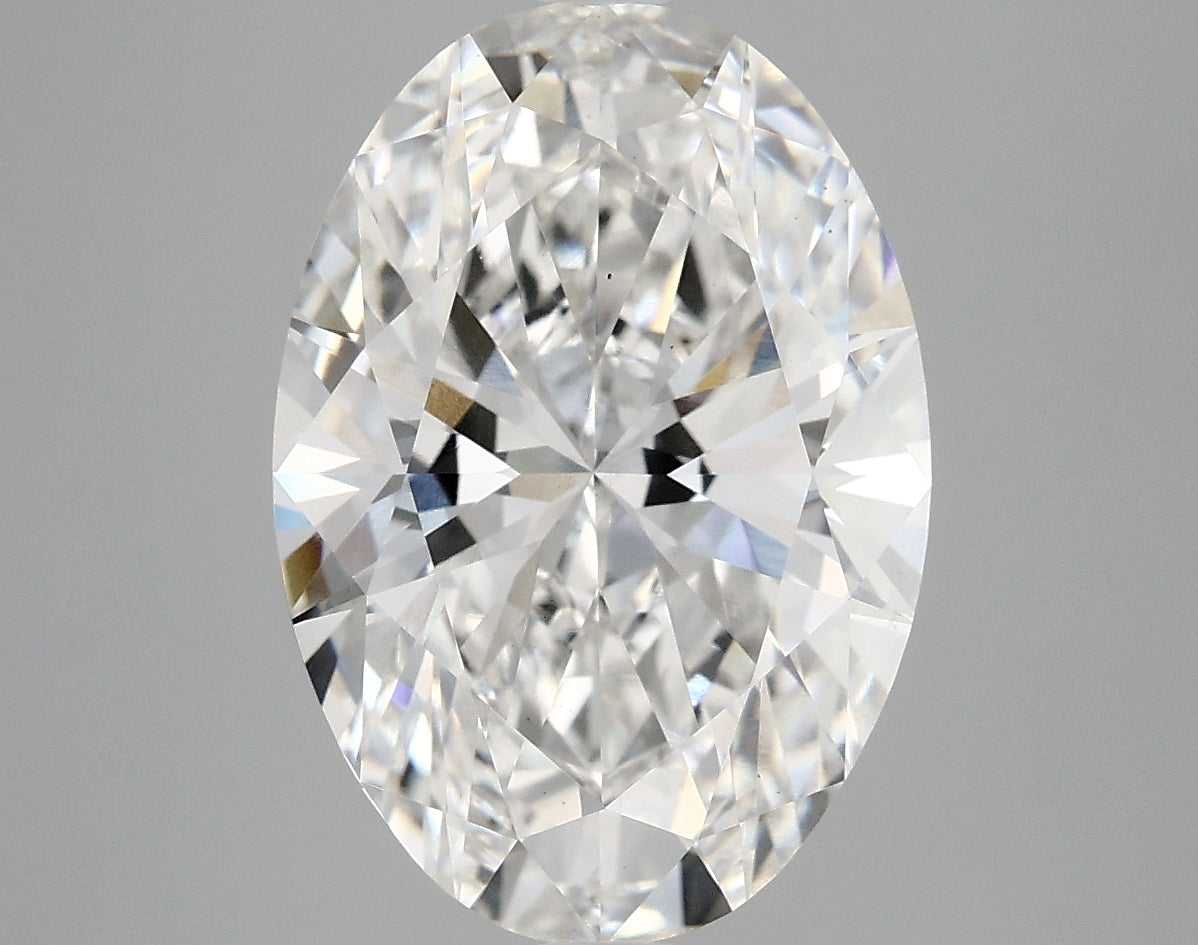 4.9ct Oval Lab-Grown Diamond — F VS1, IGI Certified