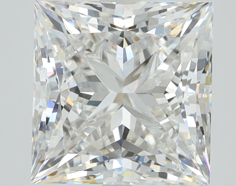 3.57ct Princess, F VS1 — IGI