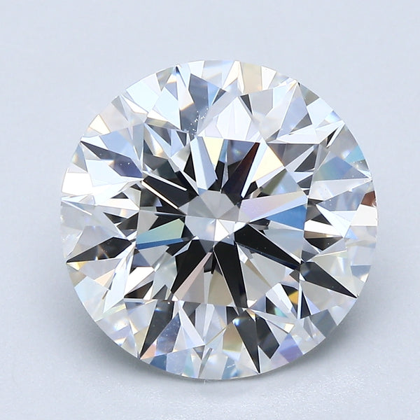 5.05ct Round, E VS2 — GIA
