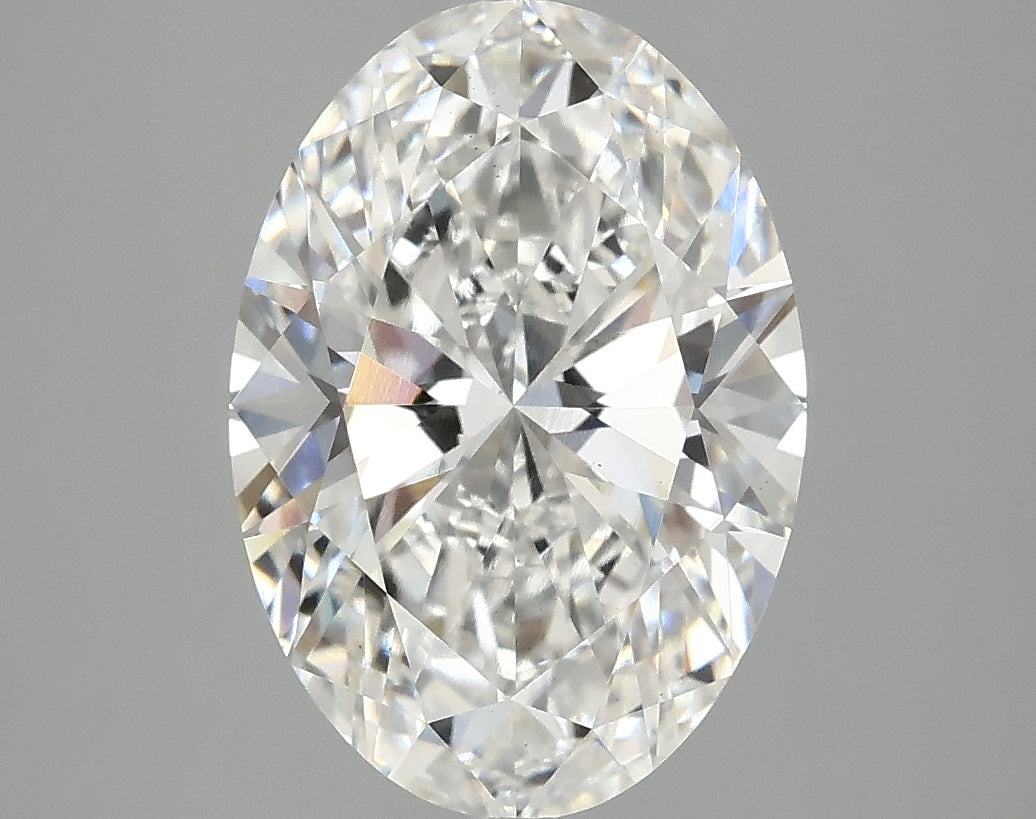 3.5ct Oval, F VS2 — IGI