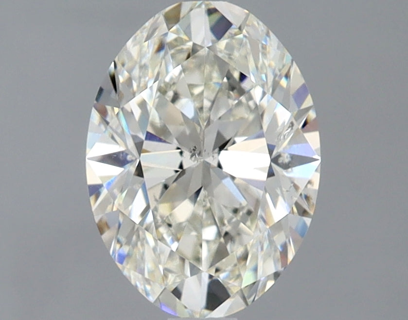 1.5ct Oval Natural Diamond — H SI2, GIA Certified