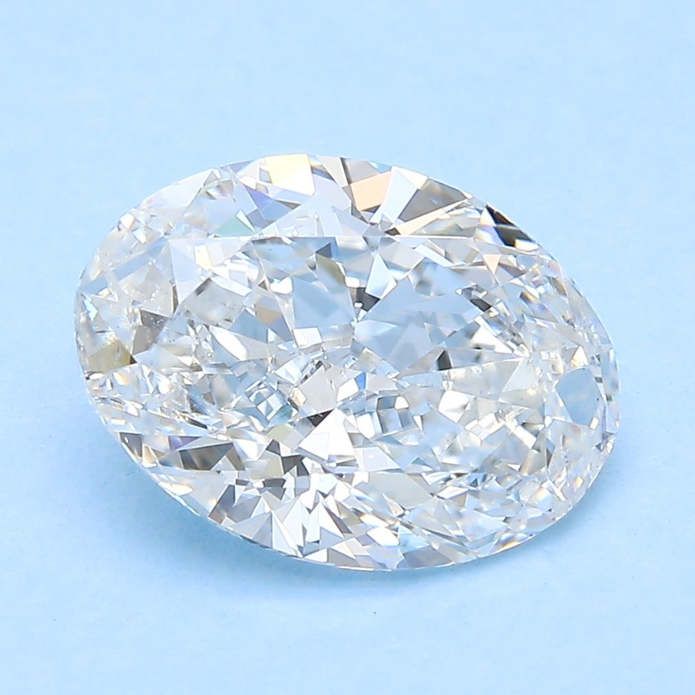 3.01ct Oval Natural Diamond — E SI1, GIA Certified