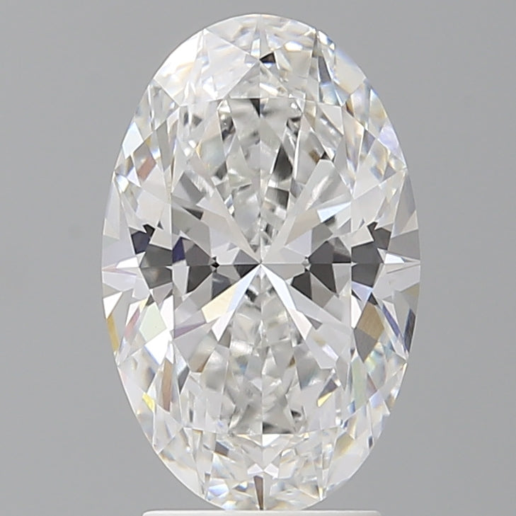 3.1ct Oval Lab-Grown Diamond — E VVS2, IGI Certified