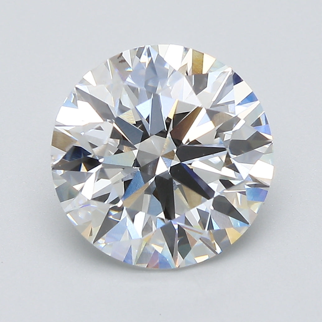 3.89ct Round, D VS2 — IGI