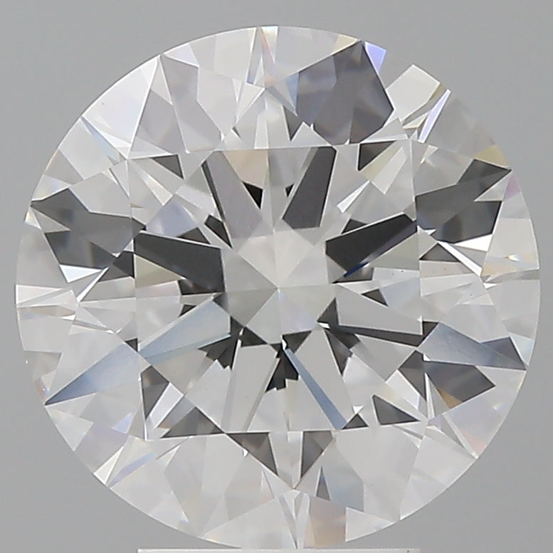 5.09ct Round, E VVS2 — IGI
