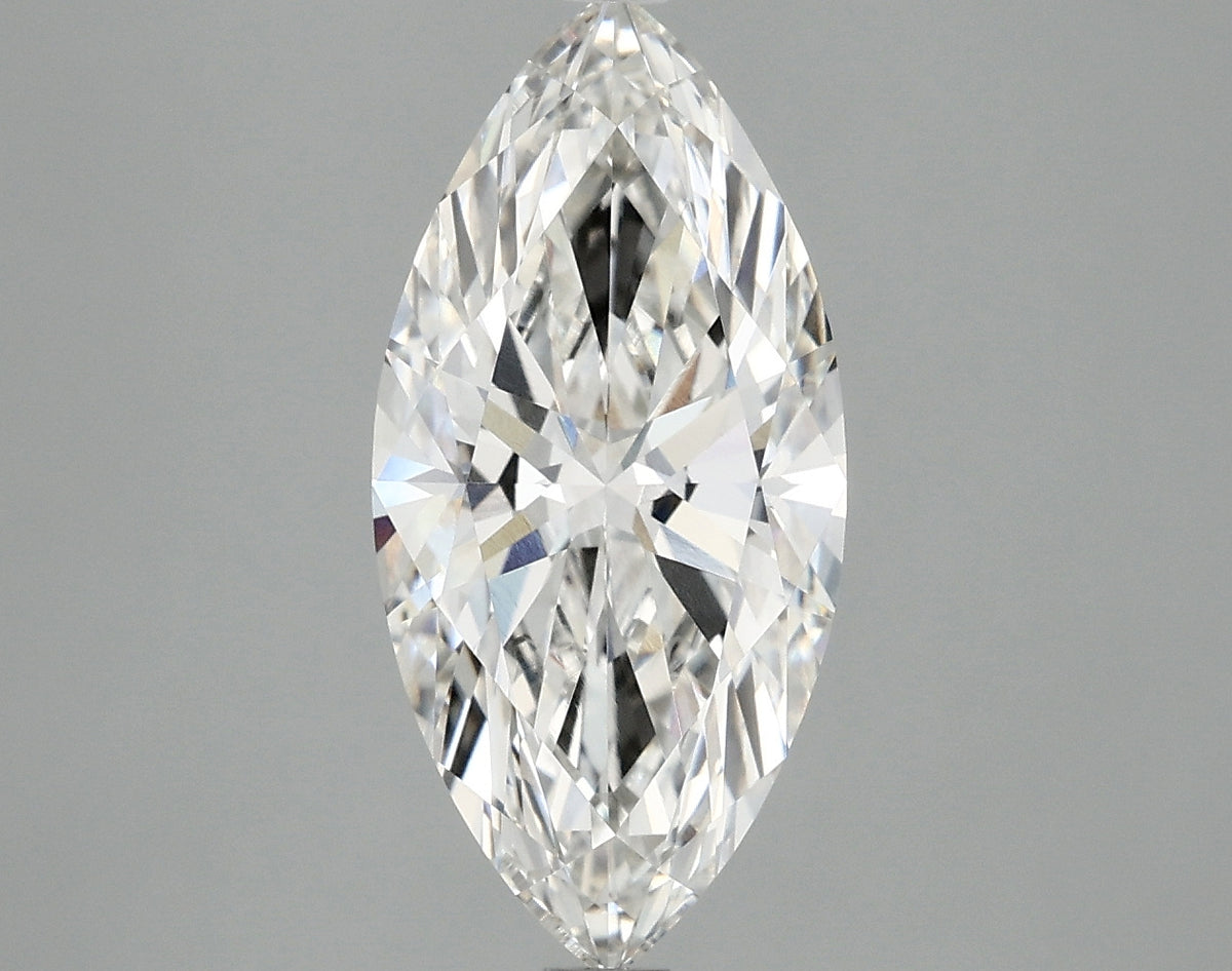 2.84ct Marquise Lab-Grown Diamond — F VVS1, IGI Certified