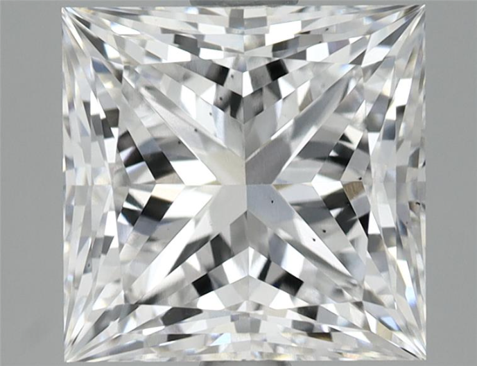2.72ct Princess, D VS2 — IGI