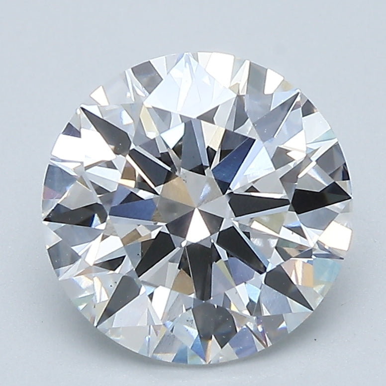 2.46ct Round, D VS2 — IGI
