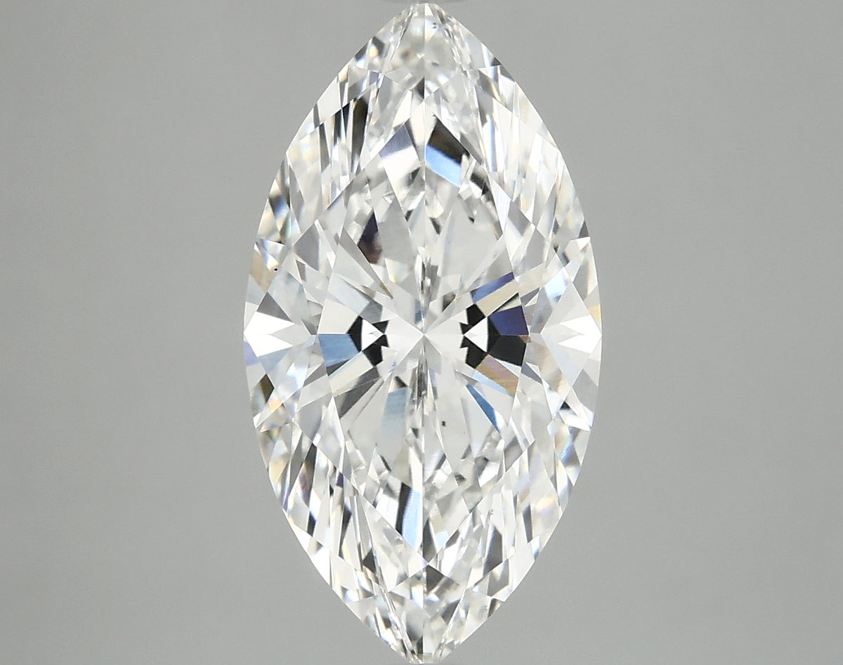 3.98ct Marquise, F VS1 — IGI