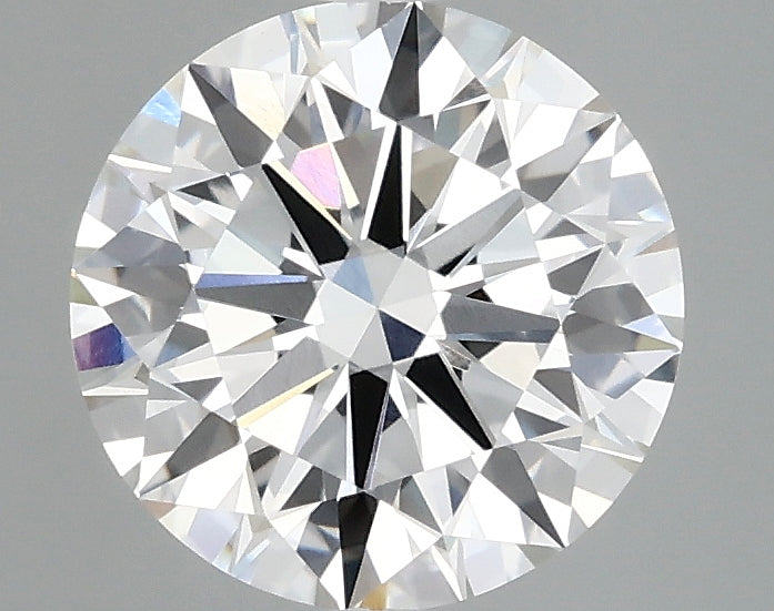 2.04ct Round, E VVS2 — IGI
