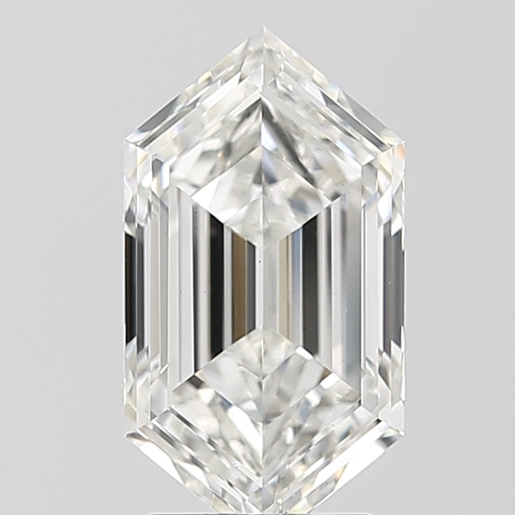 3.02ct Dutch Marquise Step, F VS1 — IGI