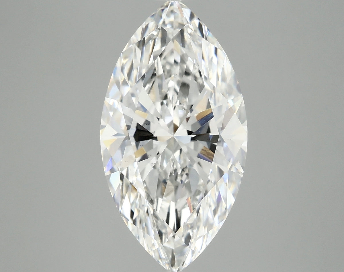 4.05ct Marquise, F VS2 — IGI