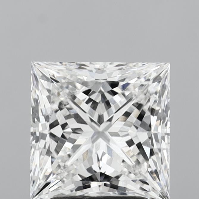 2.55ct Princess, D VS1 — IGI