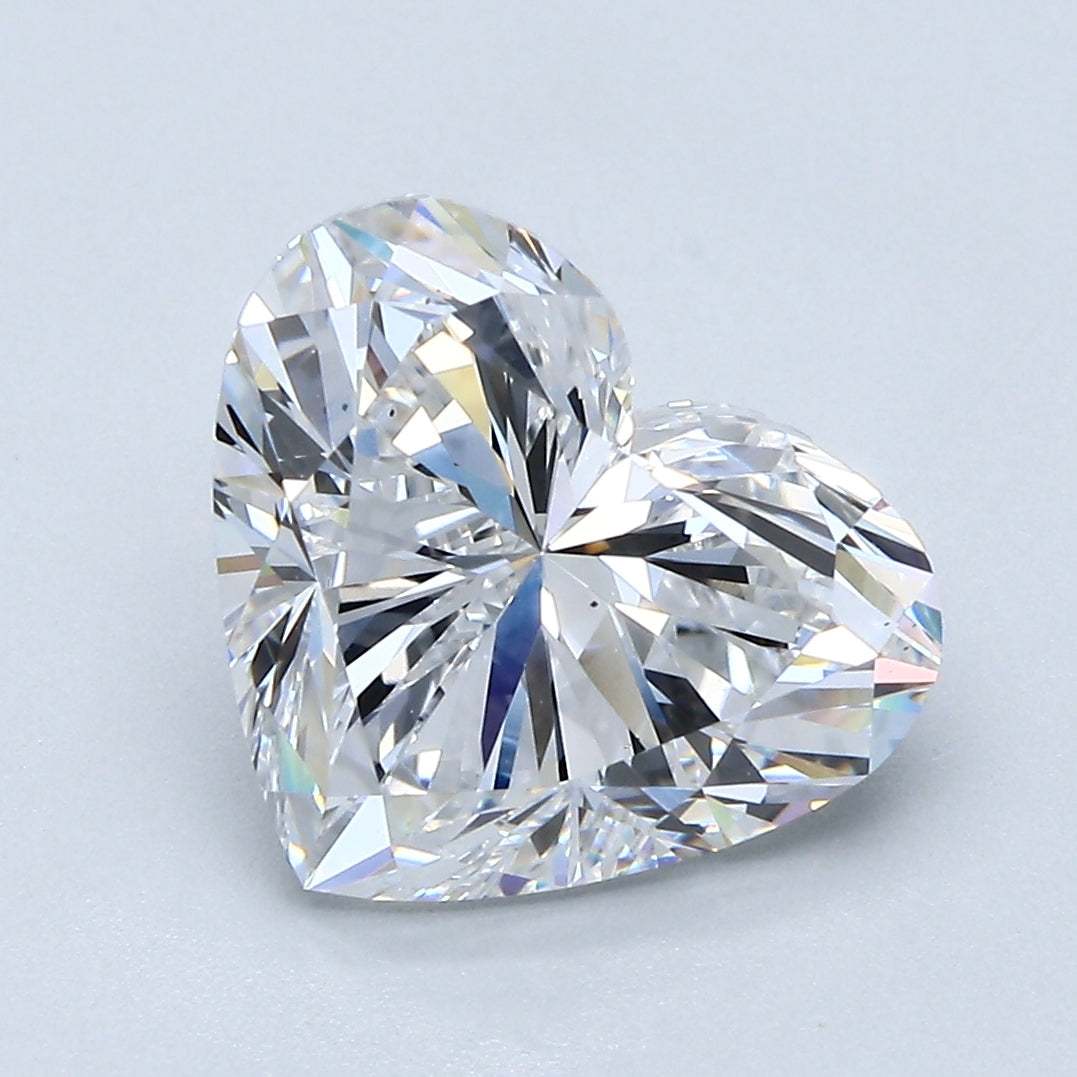 4.01ct HEART, D VS2 — GIA — Laura Milman New York