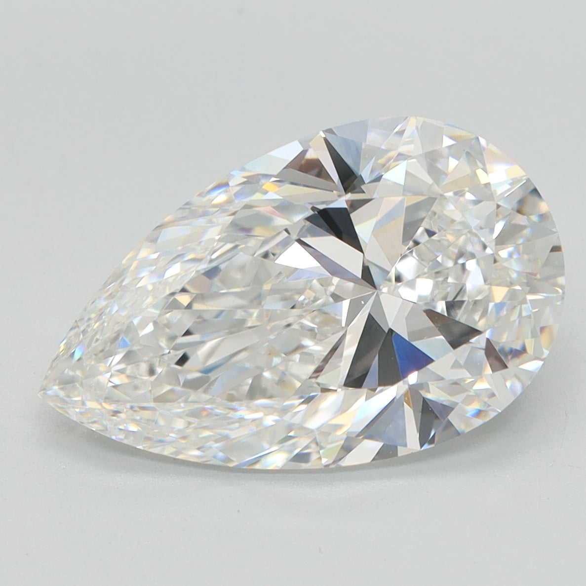 3.55ct Pear, E VS1 — IGI