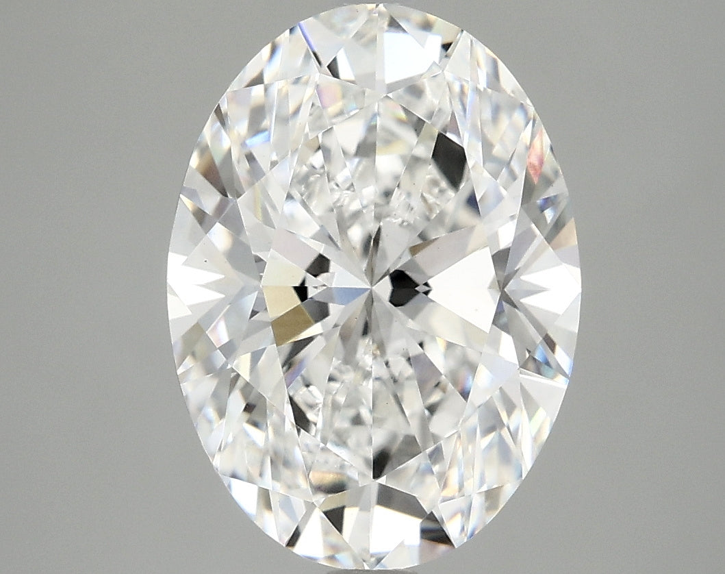 4.03ct Oval, D VS1 — IGI