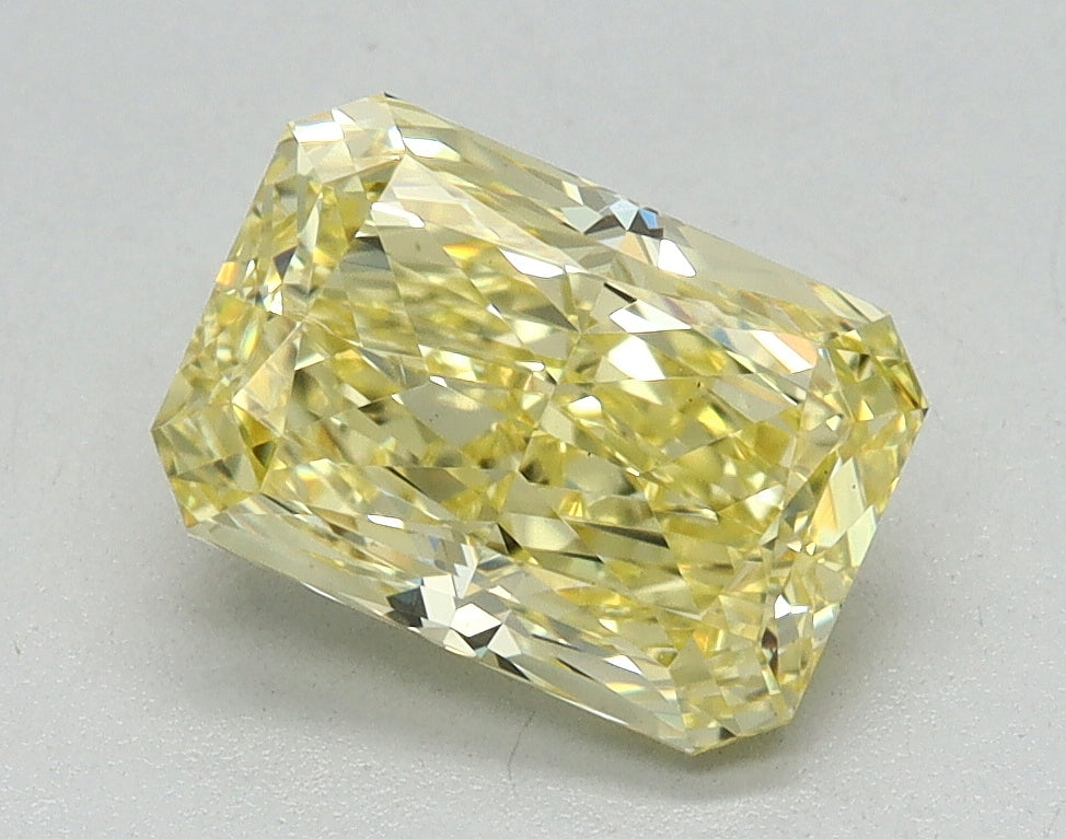 1.65ct Radiant Fancy Intense Yellow Lab-Grown Diamond — VS1 | IGI
