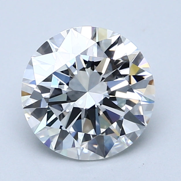 1.9ct Round Natural Diamond — F VS2, GIA Certified
