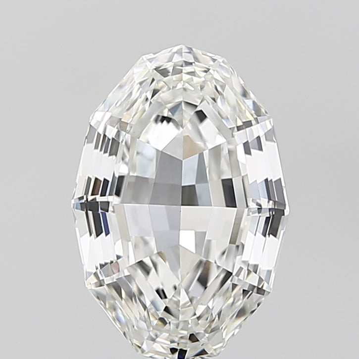 3.2ct Oval Step Cut, F VVS2 — IGI