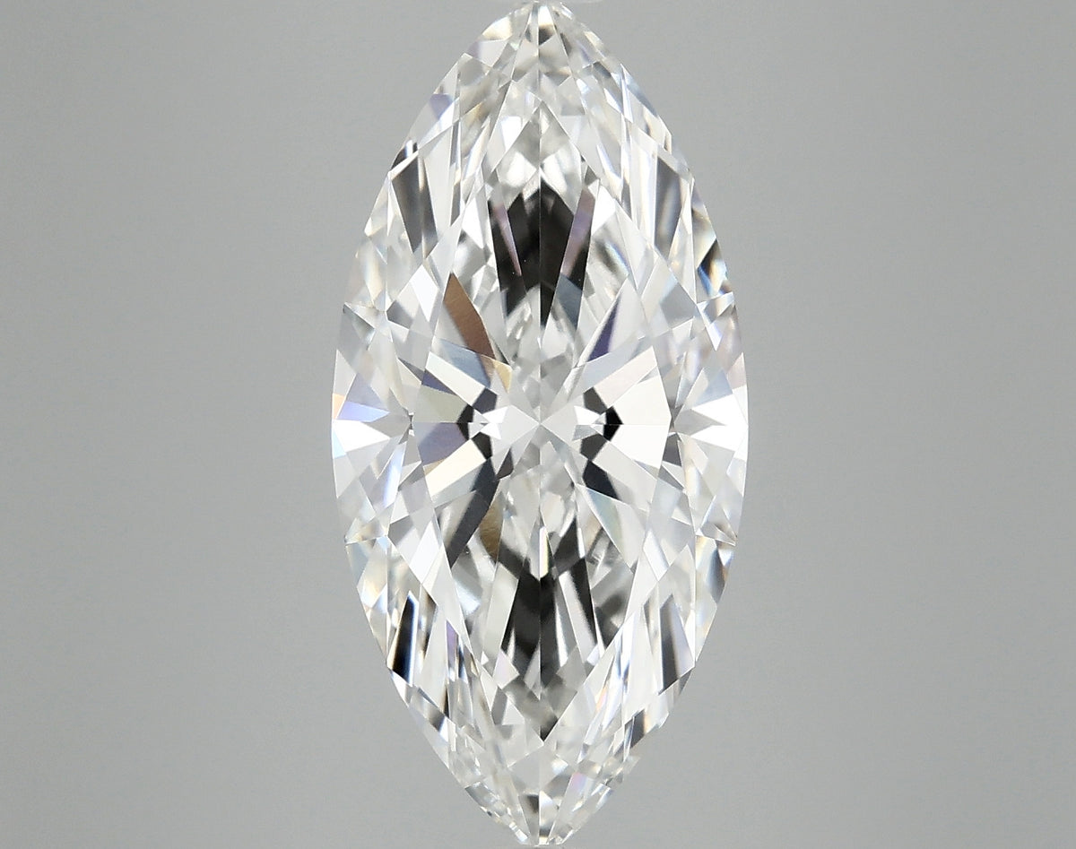 4.24ct Marquise Lab-Grown Diamond — F VVS1, IGI Certified