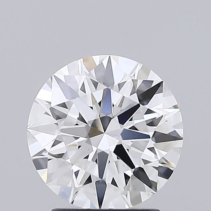 2.22ct Round, E VS1 — IGI