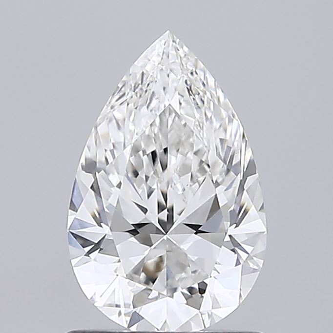 1.01ct Pear, E VS1 — IGI
