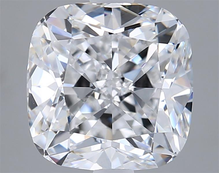 3.14ct Cushion, D VVS2 — IGI