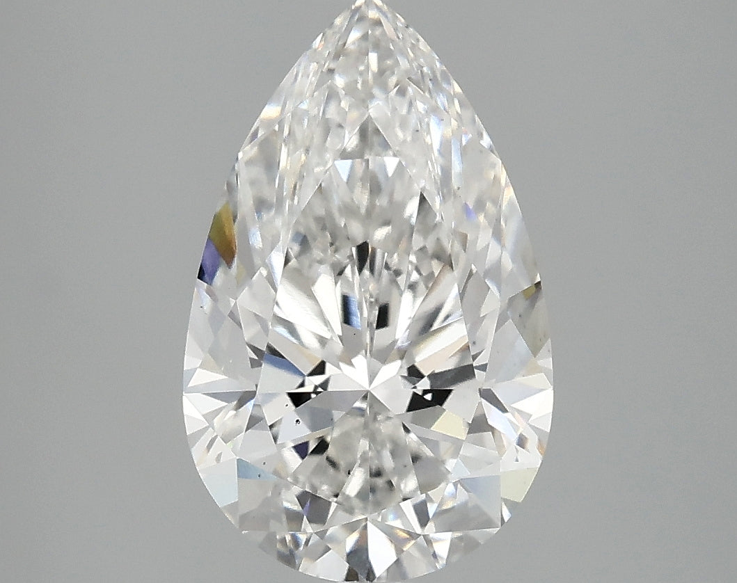 3.1ct Pear Lab-Grown Diamond — E VS2, IGI Certified