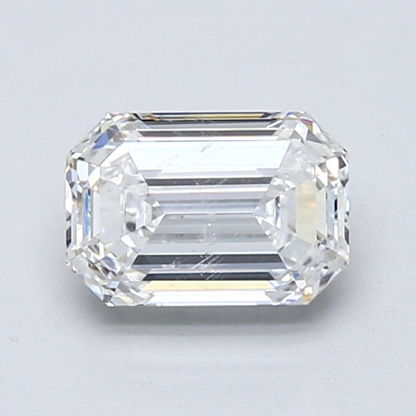 1.31ct EMERALD, E SI2 — GIA