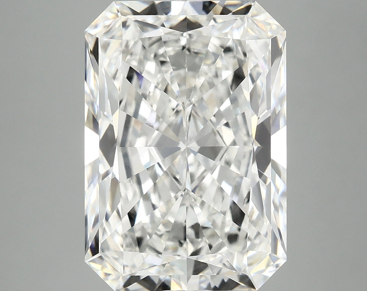 7.35ct Radiant, F VVS2 — IGI