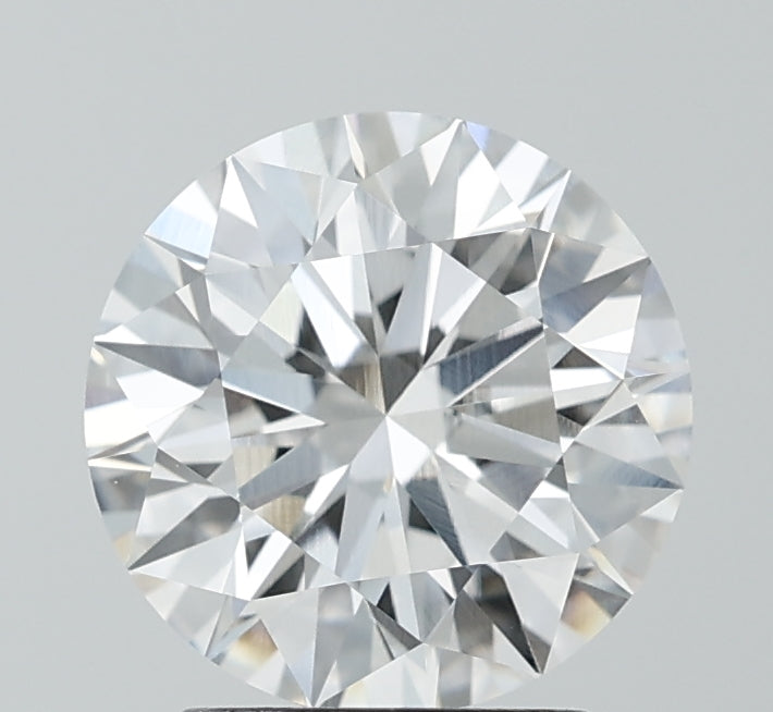 2.59ct Round, F VVS2 — IGI