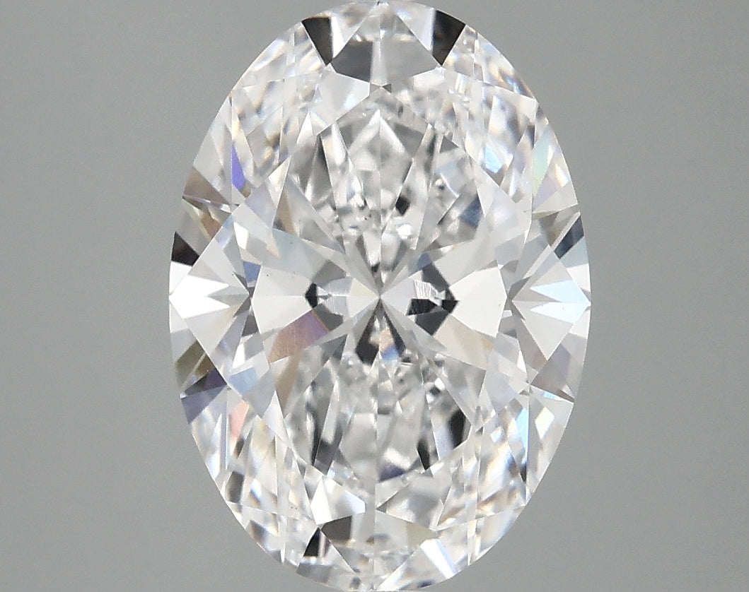 3.58ct Oval, D VS1 — IGI
