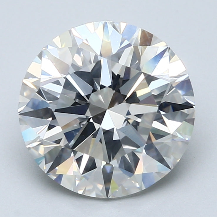 4.26ct Round, G SI2 — GIA