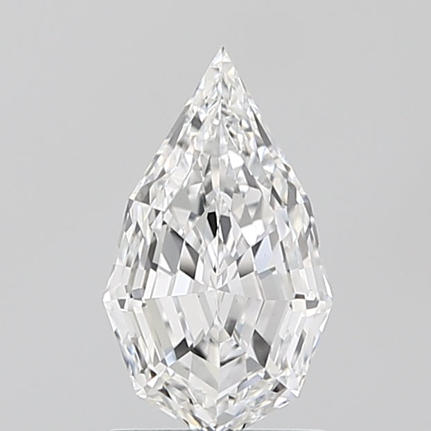 1.3ct Pear Step, E VS1 — IGI