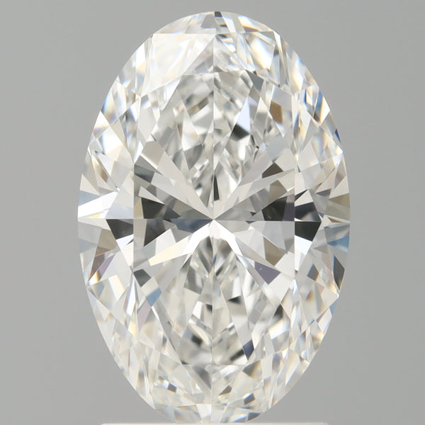 2.08ct Oval Lab-Grown Diamond — F VVS2, IGI Certified