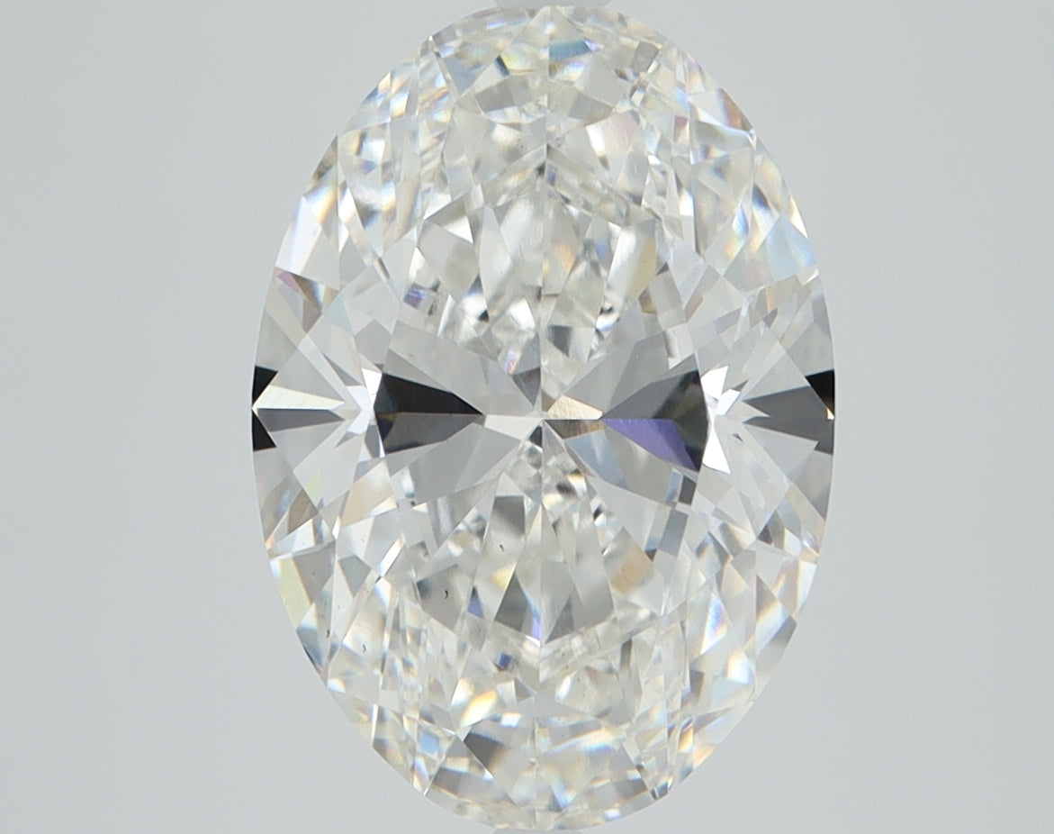 4.0ct Oval, F VS2 — IGI