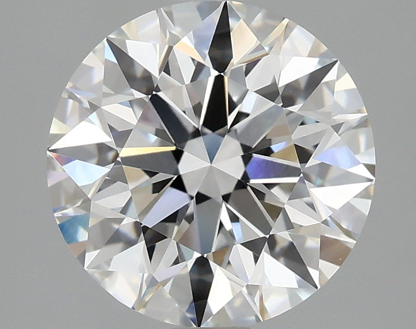 3.09ct Round, E VVS2 — IGI