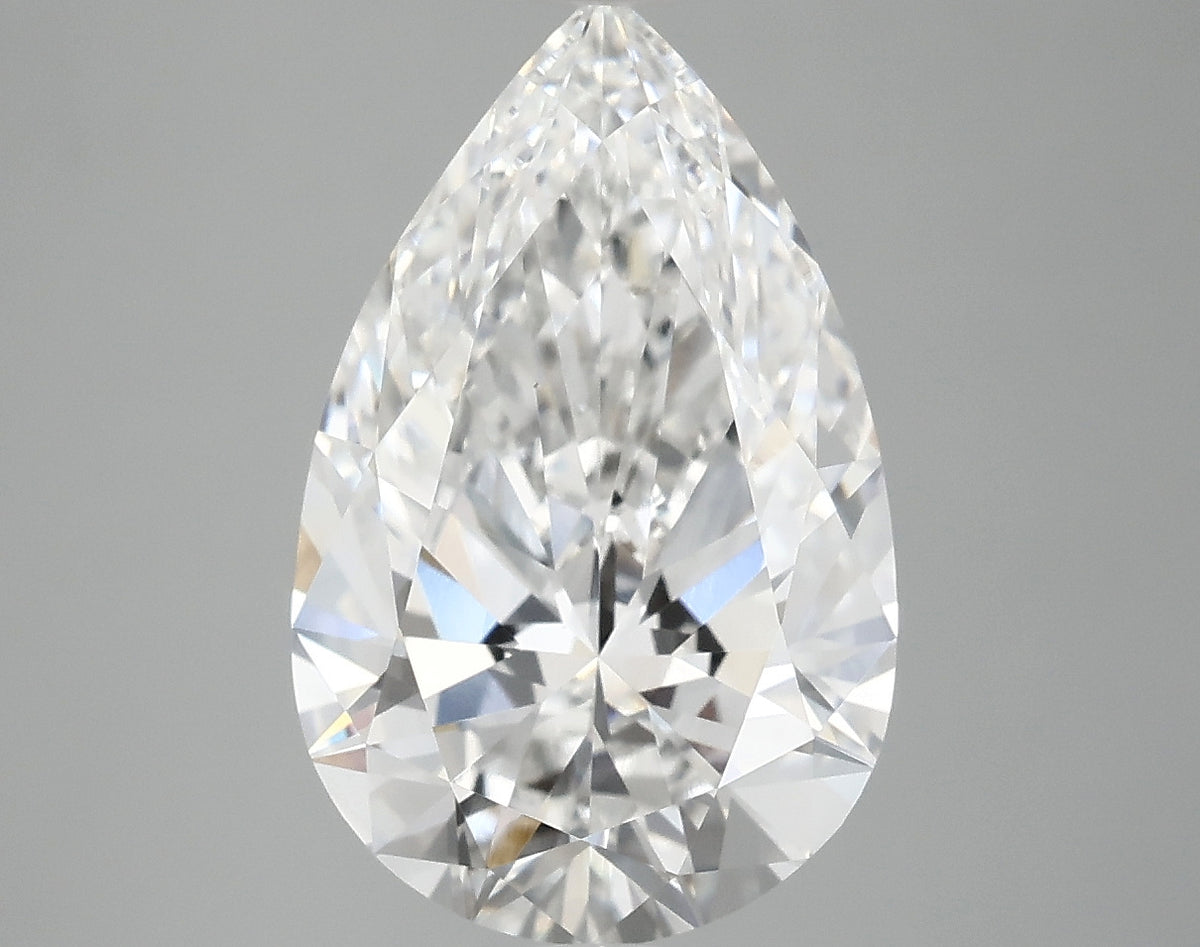 3.94ct Pear, D VVS2 — IGI
