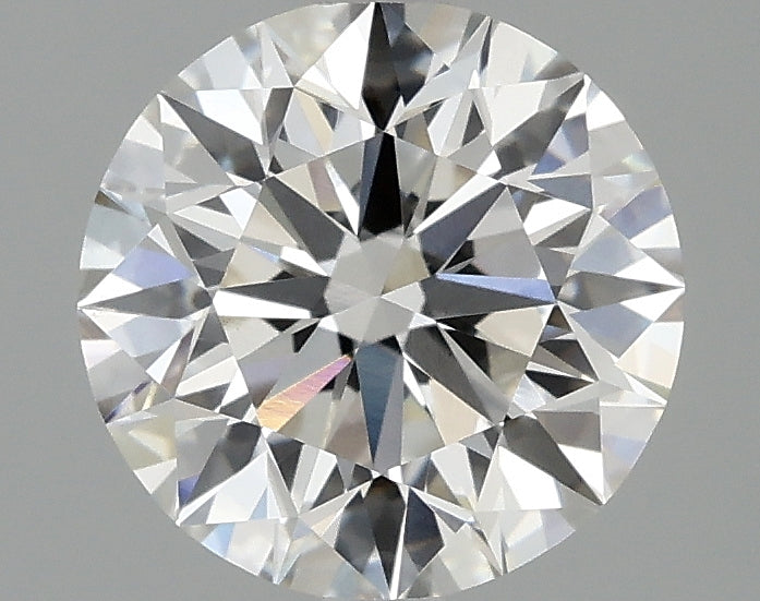 2.06ct Round, F VS1 — IGI